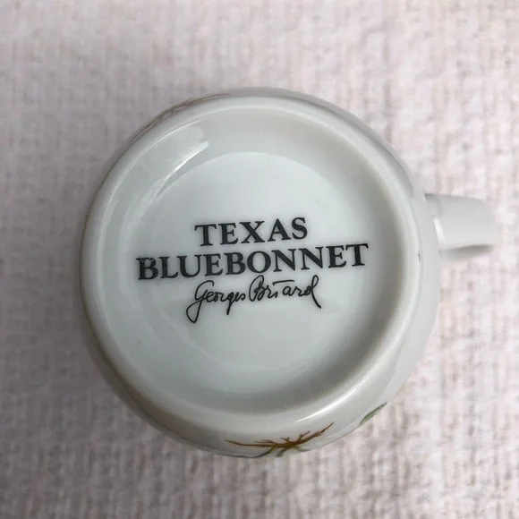 Vintage Georges Briard Floral Potpourri Collection Mugs, Set of 4 - Picture 9 of 11